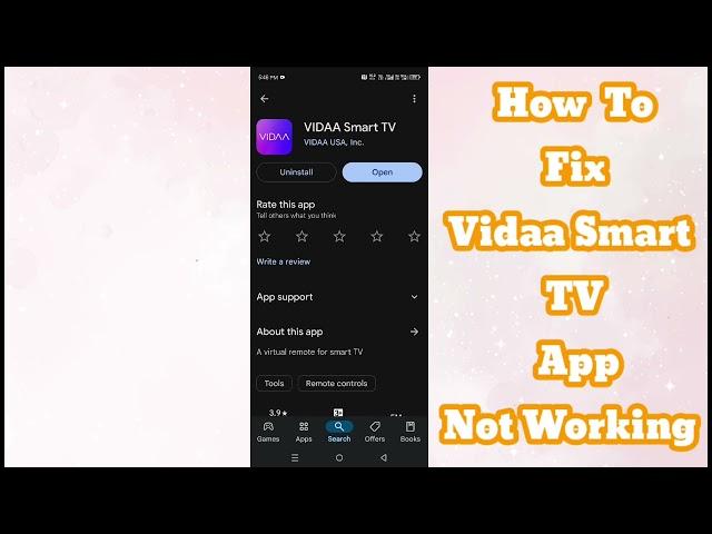 How to Fix Vidaa App Not Working | Vidaa Smart TV App Not Working Solutions