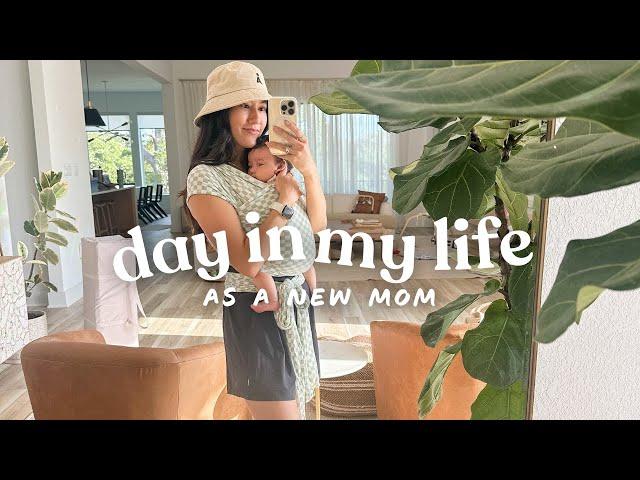 ️ Day in My Life as a New Mom | Routine (ish), Home Reset, and Postpartum Chit Chat