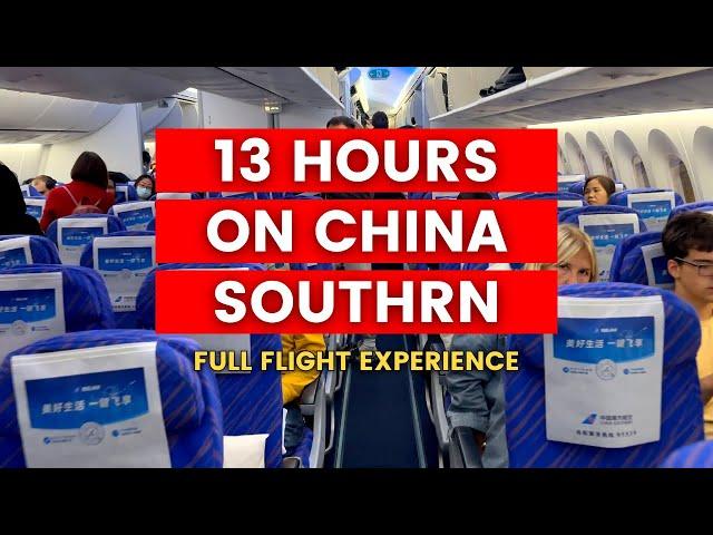 13 HOURS on CHINA SOUTHERN Airline | Trip report and Flight Review, Meals, Lavatories, Leg room...