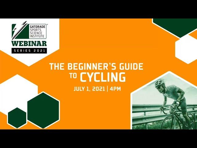 GSSI Webinar Series 2021: The Beginner’s Guide to Cycling