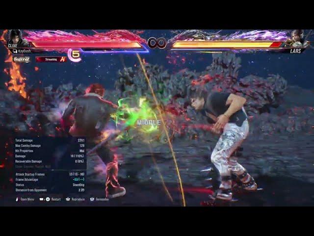 TEKKEN 8 - CLIVE ROSFIELD HIGH DAMAGE COMBOS