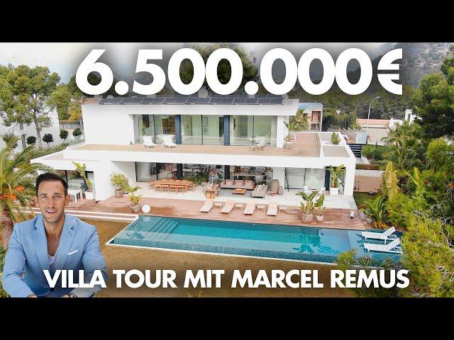 MODERNE FAMILIEN VILLA MIT HERRLICHEM GARTEN IN SANTA PONSA - TOUR MIT MARCEL REMUS