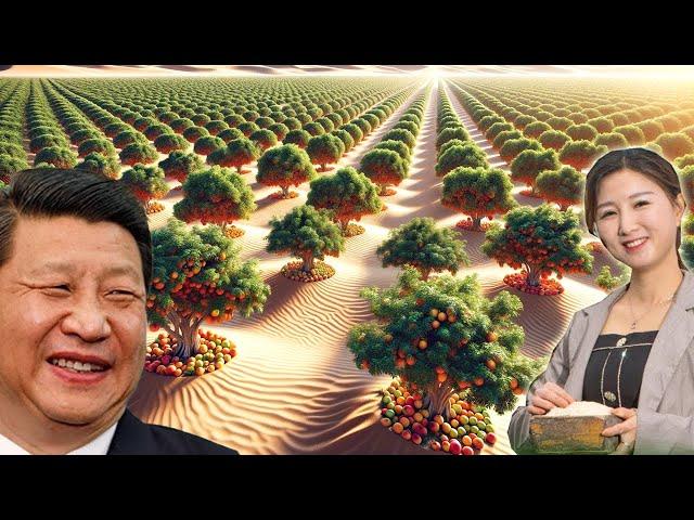 The Chinese Businesswoman Earned $9 Million by Growing Fruit Trees in the Desert