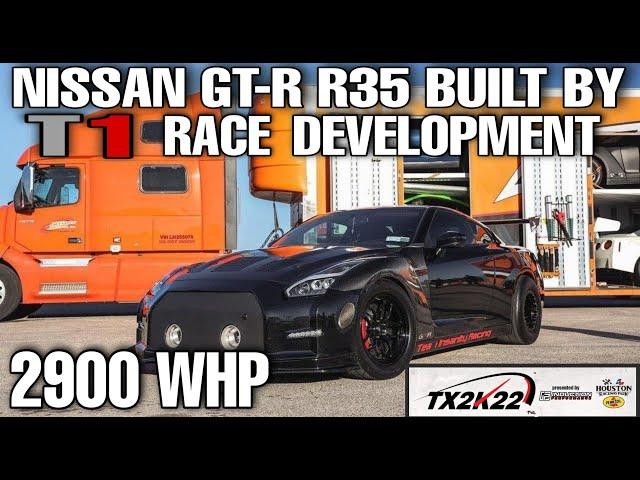 Billy's Nissan GTR built by T1 Race at TX2K22 Roll Race.| Dragy times from 60-229 mph & 100-368 km/h