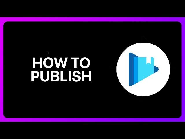 How To Publish On Google Play Books Tutorial