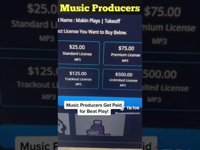 Attention Producers: Brand New Beat Store Platform @buybeatsdotcom