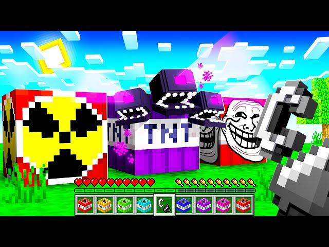 Minecraft but TNT is Overpowered