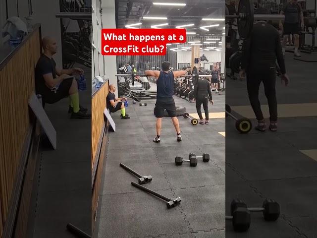 What happens at a CrossFit club?