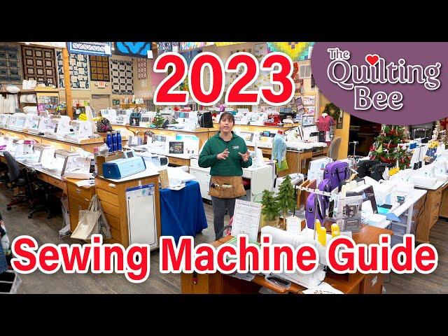 2023 Sewing Machine Guide - What's the Best Sewing Machine for You?