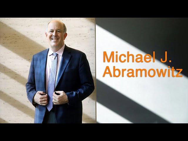 President’s Speaker Series - Michael J. Abramowitz (2023)