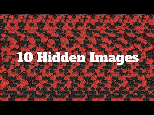 10 Hidden Images  Magic eye  Magic Eye Pictures