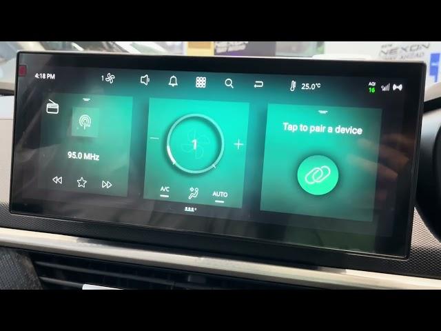 Tata Nexon ev : Digital Odometer & 12.5 Inch HD Cinematic Infotainment