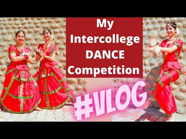 My Intercollege Dance Competition | A day in my life | Shivani Katoch