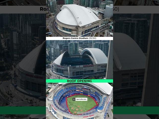 Roof opening  #football #stadium #sports #baseball