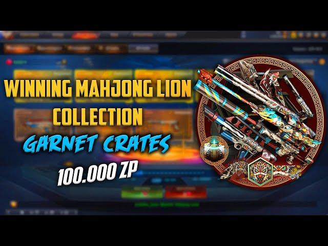 Crossfire West : Spin & Win Winning mahjong lion 100k ZP - Garnet Crates