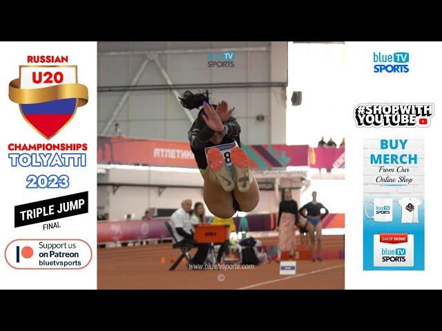 Girl's U20 Triple Jump Final • Russian Athletics