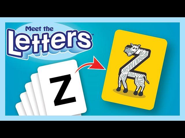 Meet the Letters | Video Flashcards | Preschool Prep Company