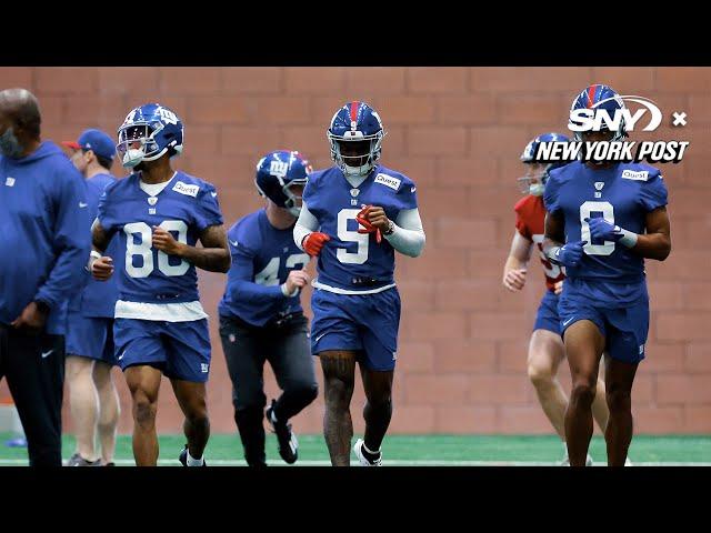 First impressions of Giants rookies after day 1 of rookie camp