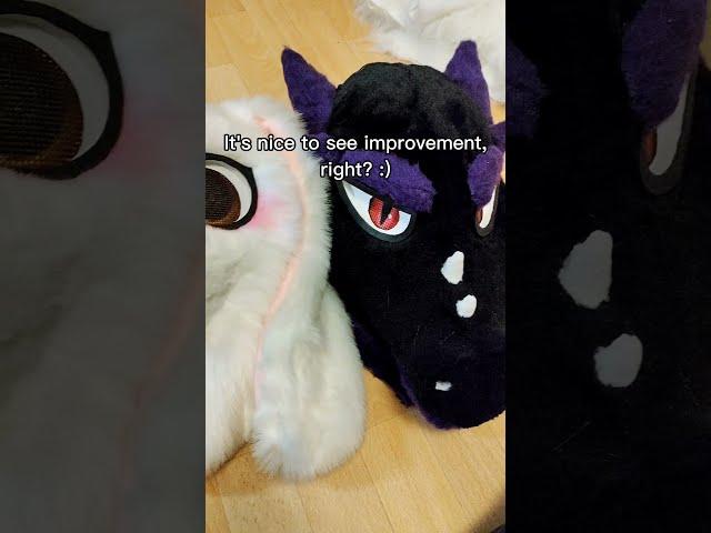 Have I improved at fursuit making? #shorts