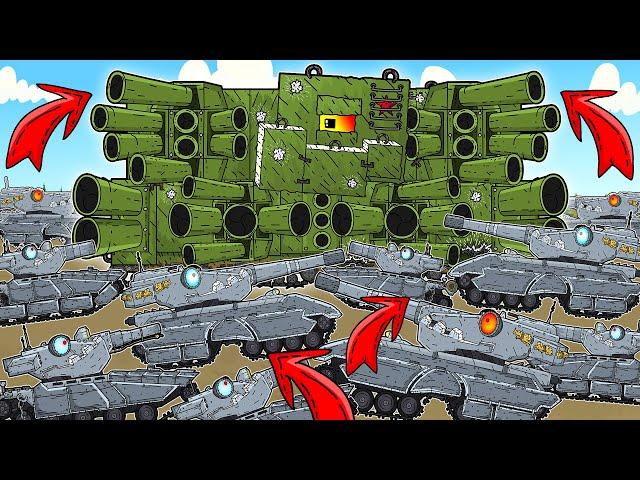 Breakaway from the Soviet Detachment's Pursuit - BETONIUS in Surroundings - Cartoons about tanks