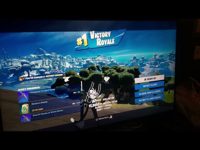 I don't play Fortnite but my first #1 victory felt good 