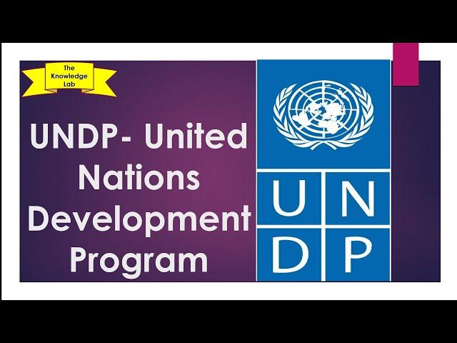 UNDP - United Nations Development Program