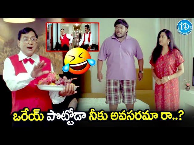 ఒరేయ్ పొట్టోడా..!! | MS Narayana Back To Back Comedy Scene | Telugu Movie Scenes |@iDreamKarimnagar