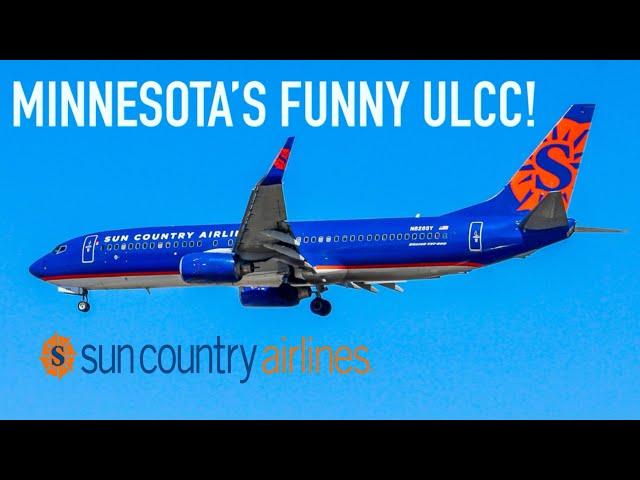 Flying on Minnesota’s UNORTHODOX Budget Airline! - Sun Country Airlines Review