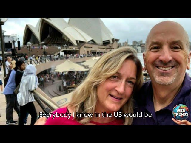 Kimberly Walker and her husband Mark left the US to travel the world together.