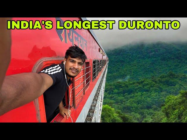 Journey in INDIA’S LONGEST DURONTO Express in Monsoon { Konkan Railway }