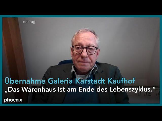 Prof. Gerrit Heinemann zu einer möglichen Übernahme von Galeria Karstadt Kaufhof