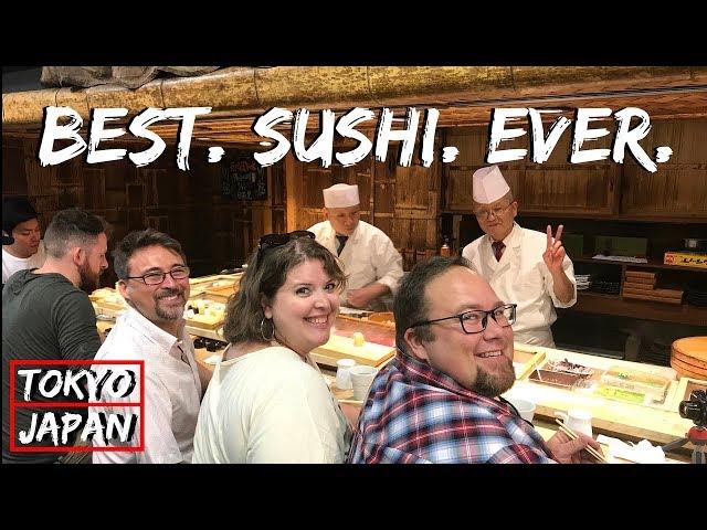 Best Sushi In Tsukiji Fish Market! | Tokyo, Japan Travel Vlog