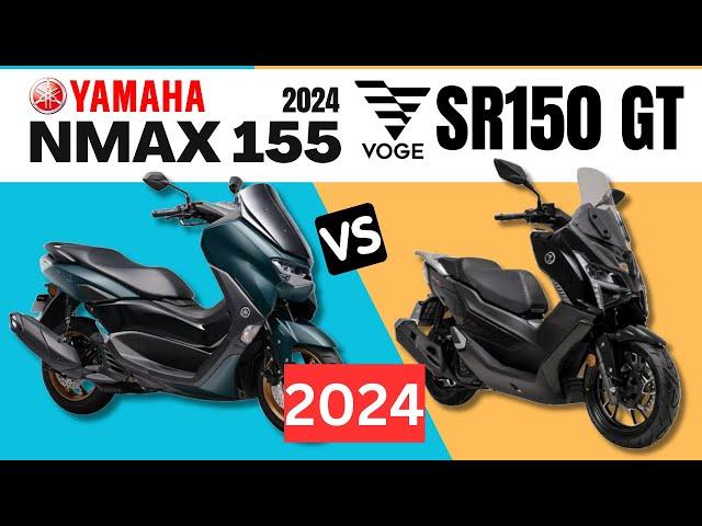 Yamaha NMAX vs Voge SR150 GT | Side by Side Comparison | Specs & Price | 2024