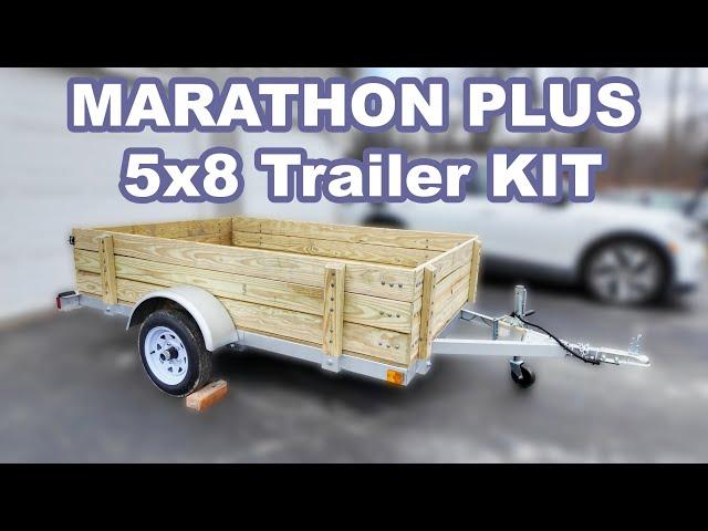 Marathon Galvanized Galvalume Plus 5x8 Utility Trailer Kit