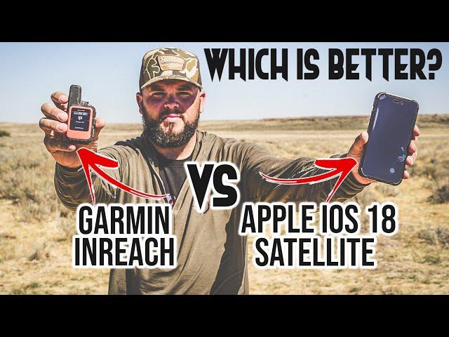 Apple iOS 18 Satellite Messaging VS Garmin InReach | Which is Better??