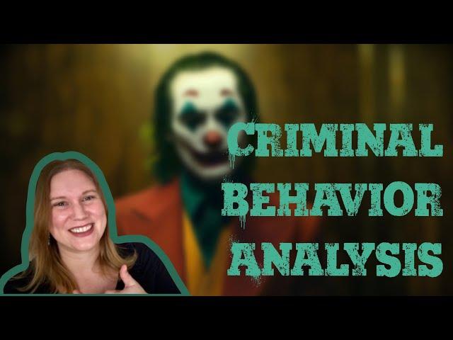 Criminal Behavior Analysis of 'JOKER'