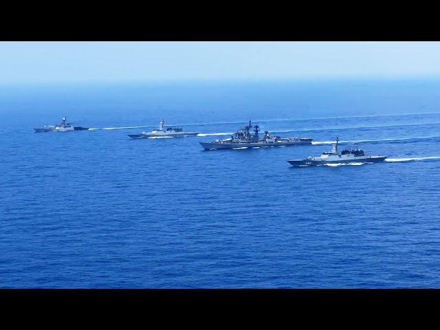 The Indra Navy 2025 joint India-Russia exercise has concluded.