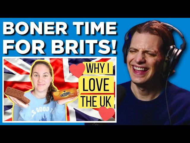 American Reacts to 101 Things They Love About The UK!