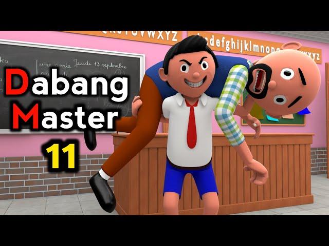 DABANG MASTER 11 | Funny Comedy Video | Desi Comedy | Cartoon | Cartoon Comedy | The Animo Fun