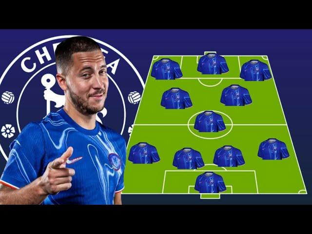  Welcome Back Eden Hazard!! Chelsea line up with Eden Hazard??? The Legend