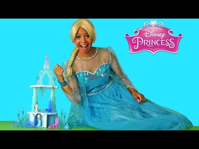 Disney Frozen Elsa’s Magical Rising Castle ! || Disney Toy Review || Konas2002