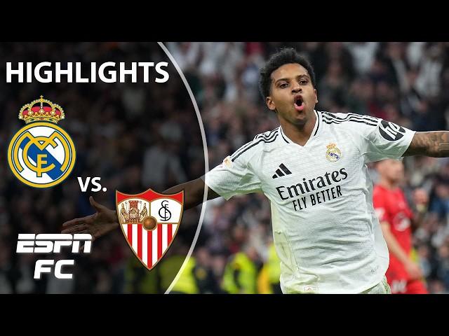 GOALS GALORE  Real Madrid vs. Sevilla | LALIGA Highlights | ESPN FC