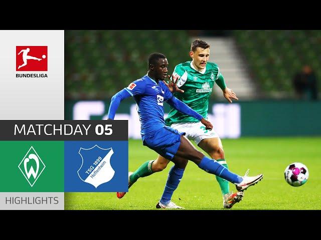 SV Werder Bremen - TSG Hoffenheim | 1-1 | Highlights | Matchday 5 – Bundesliga 2020/21