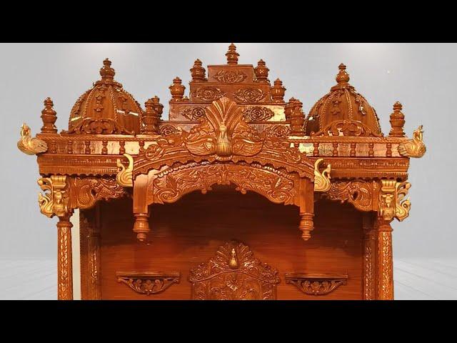 Original Teakwood Temple Design | Wooden Temple For Home | Modern Temple | Pooja Mandir #mandir