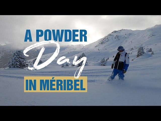 A Powder Day ️  in Méribel | So Much POW (4K)