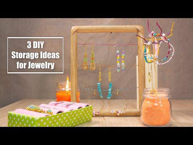 3 DIY Storage Ideas for Jewelry