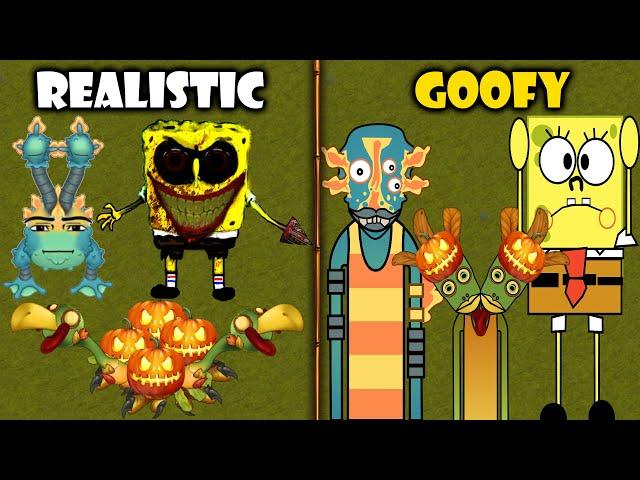 MonsterBox: DEMENTED DREAM ISLAND with SLENDYBOB, GOBBLEYGOURD | My Singing Monsters TLL Incredibox