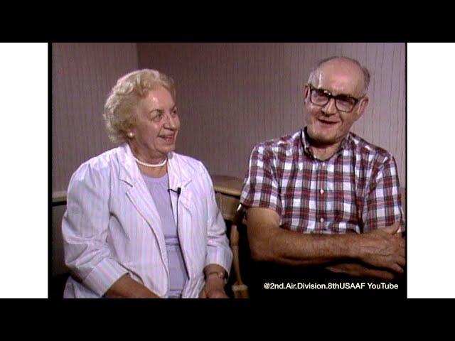 Married Couple Doris and Raymond A. Betcher Separated by Service in the 2nd Air Division 8th USAAF