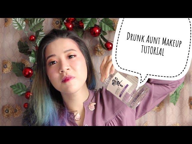 Drunk Aunt Makeup Tutorial | Christmas Makeup Tutorial