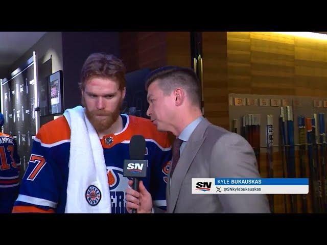 The Edmonton Oilers captain joins Sportsnetkyle following Game 4 / 15.06.2024